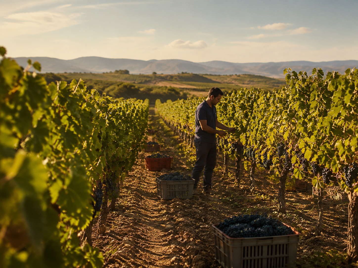 Spanish vineyard illustrating the development of sourcing partnerships in 2015